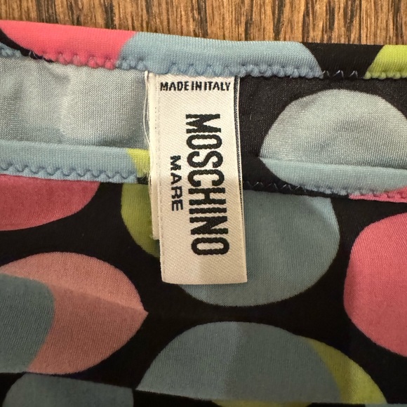 RARE Vintage Moschino Polkadot Bathingsuit - Picture 3 of 7
